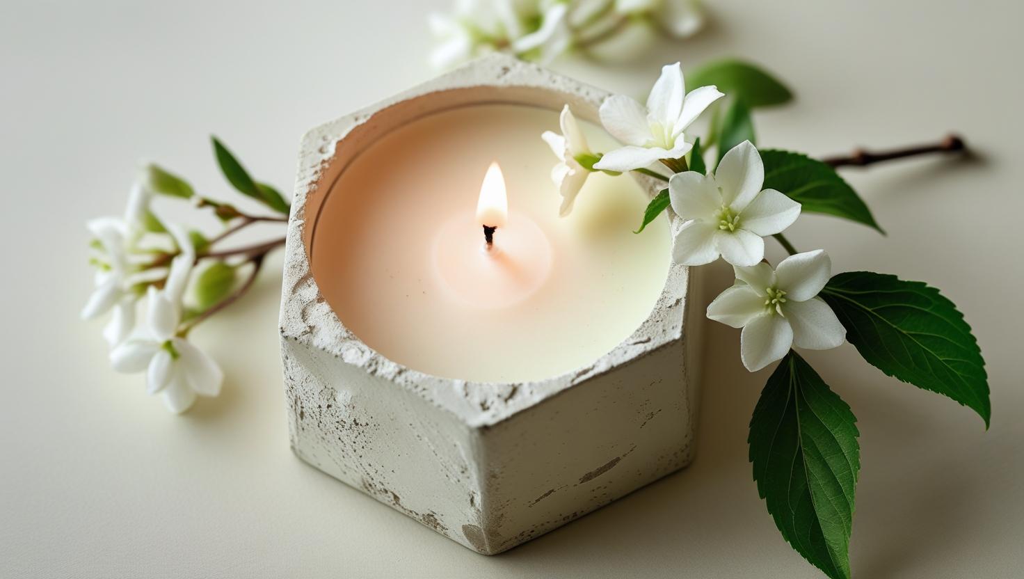 Ароматические свечи ручной работы