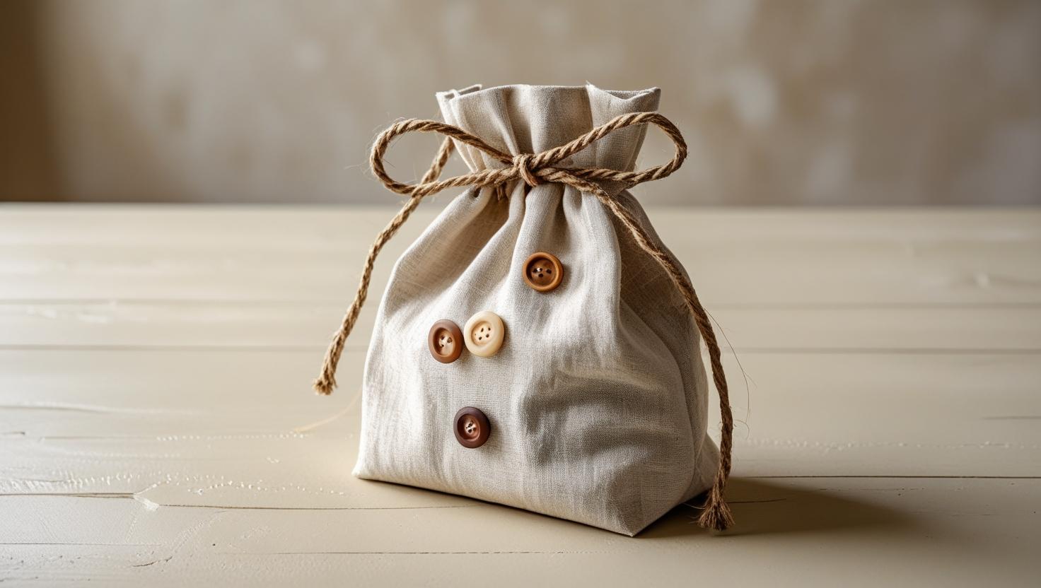 Мыло в текстильной упаковке