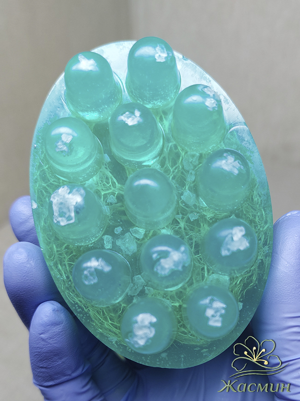 Мыло Интенсивный массаж и детокс: люфа + морская соль