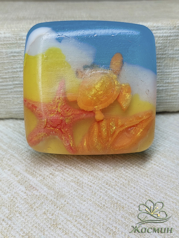 Морское сияние: манго + орхидея