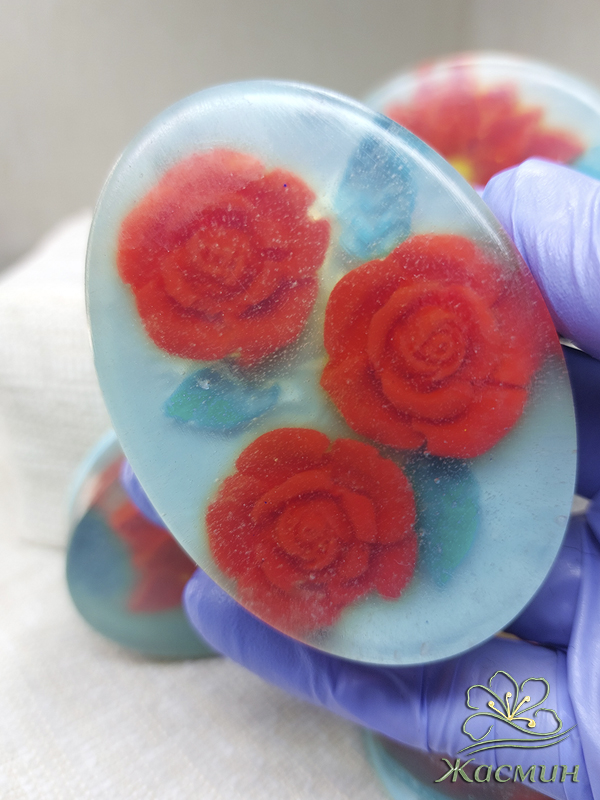 Мыло Цветочная нежность: масло ши + флёр