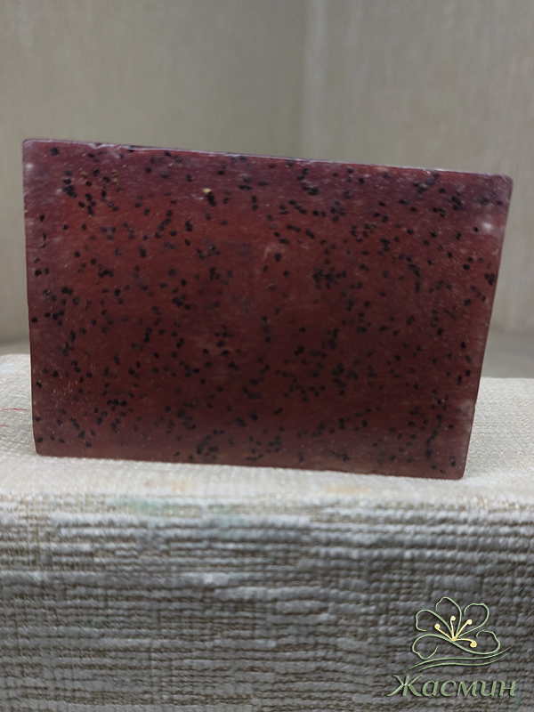 Мыло Нежный скраб: мак + вишня