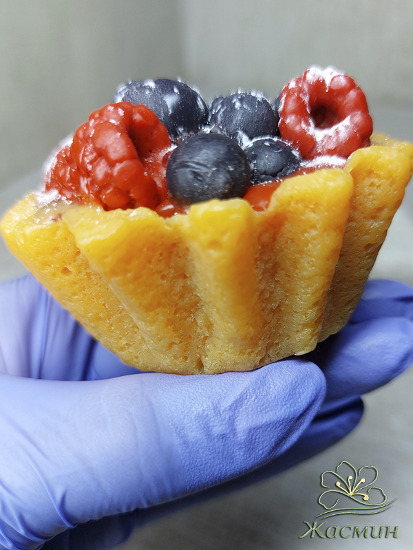 Фигурное мыло Ягодная тарталетка