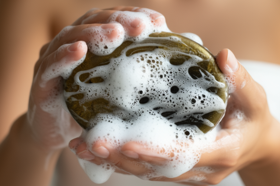 Как правильно намыливать мыло