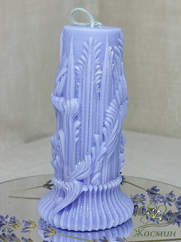 Фигурная свеча Лавандовое эхо